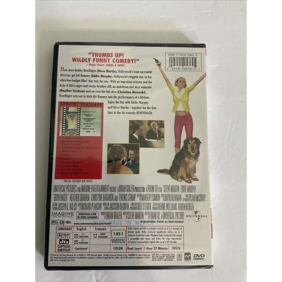 Bowfinger (DVD, 1999) Steve Martin and Eddie Murphy NEW Sealed - Picture 2 of 6